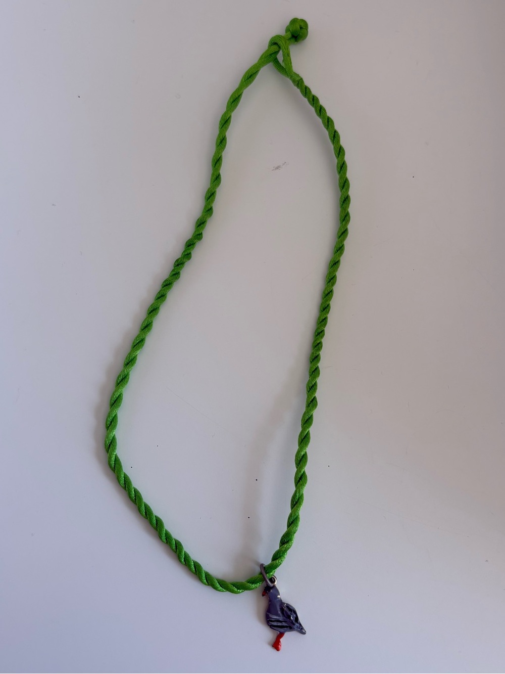 Susan Alexandra Wishlette Necklace with Pigeon Charm